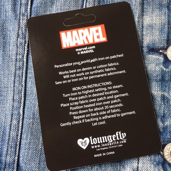 Iron-on Patch Captain American Marvel - Picture 2 of 5